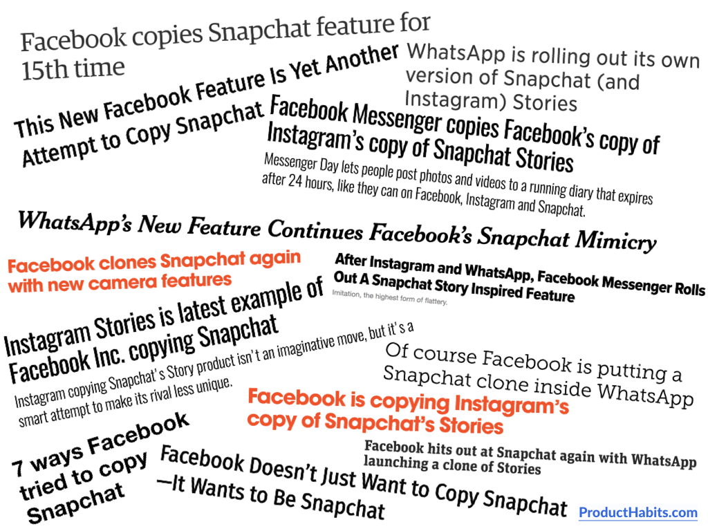 WhatsApp Status, Instagram Stories, Facebook Stories ou Snapchat?