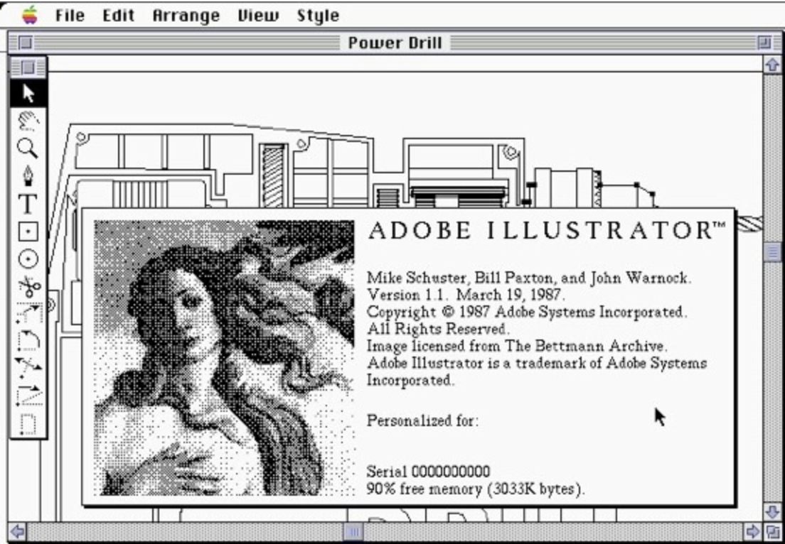 Иллюстратор требования. Иллюстратор 1987. Первая версия иллюстратор. Адобе иллюстратор 1987. Версии адоб иллюстратор.