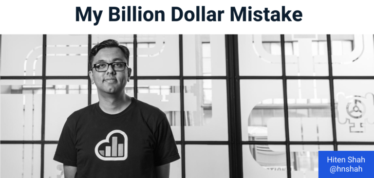 Hiten's Billion Dollar Mistake