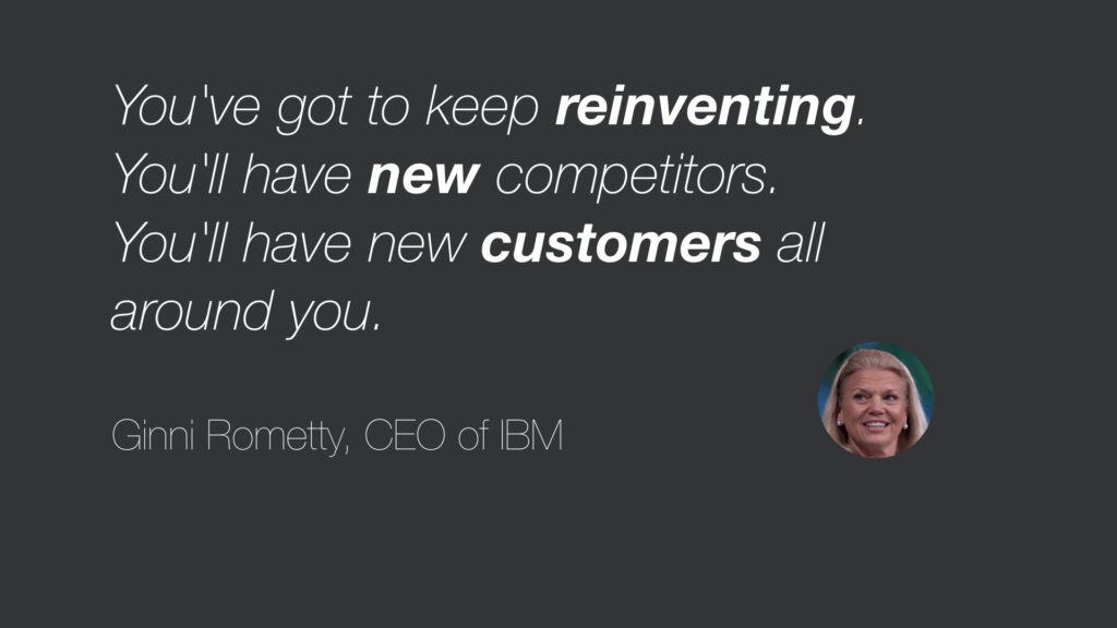 Ginni Rometty on Competitors